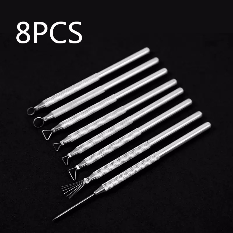 Ocarina Ceramic - 8Pcs Aluminum Rod Ceramic Tool Set,