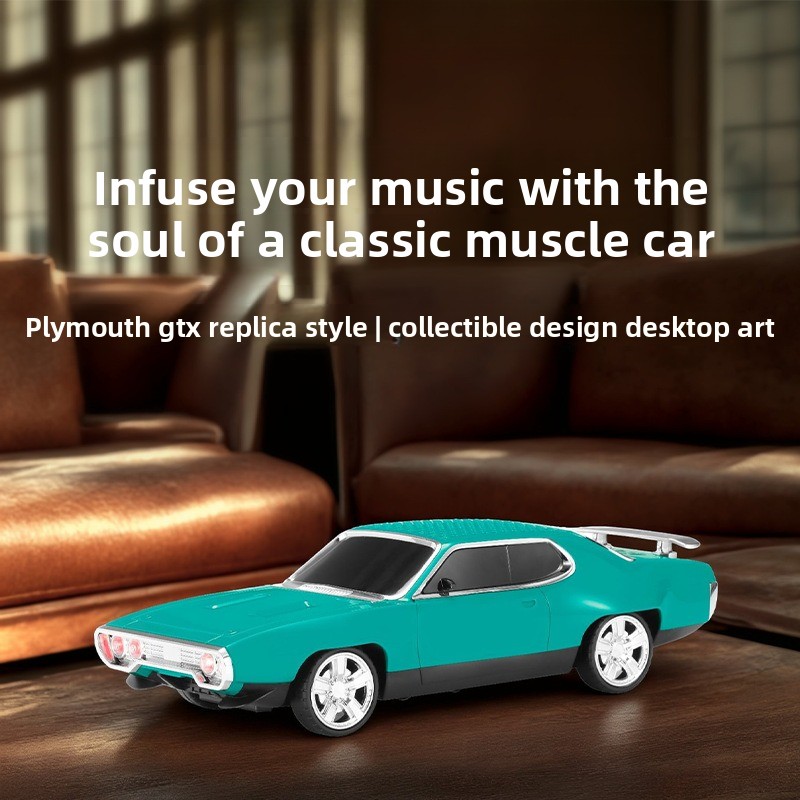 Audio Music Spotify - Bluetooth Speaker Plymouth Car Model Ornament