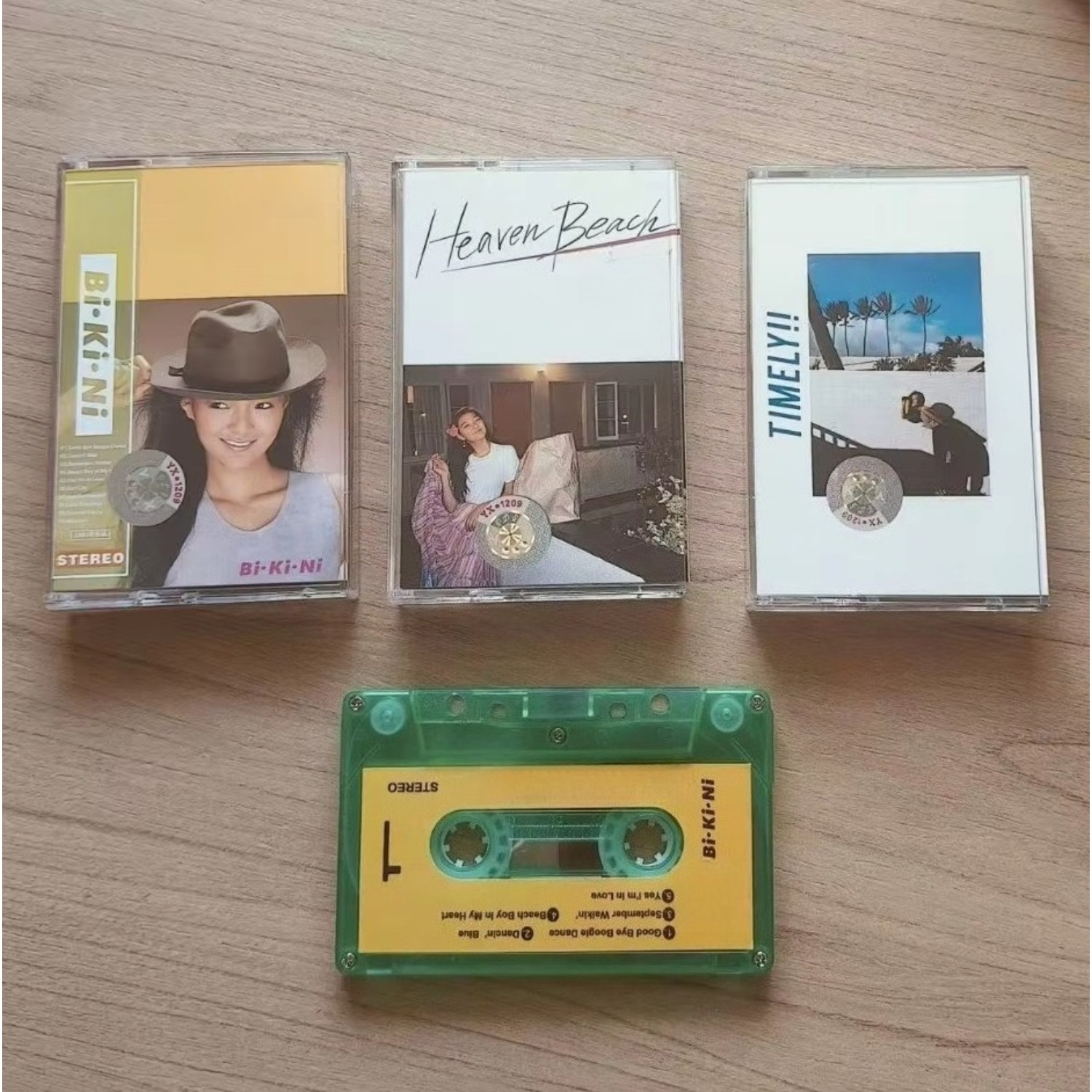 Audio Music Recording - Retro‑Japanese Urban‑Pop Music Cassette Tape Cheerful