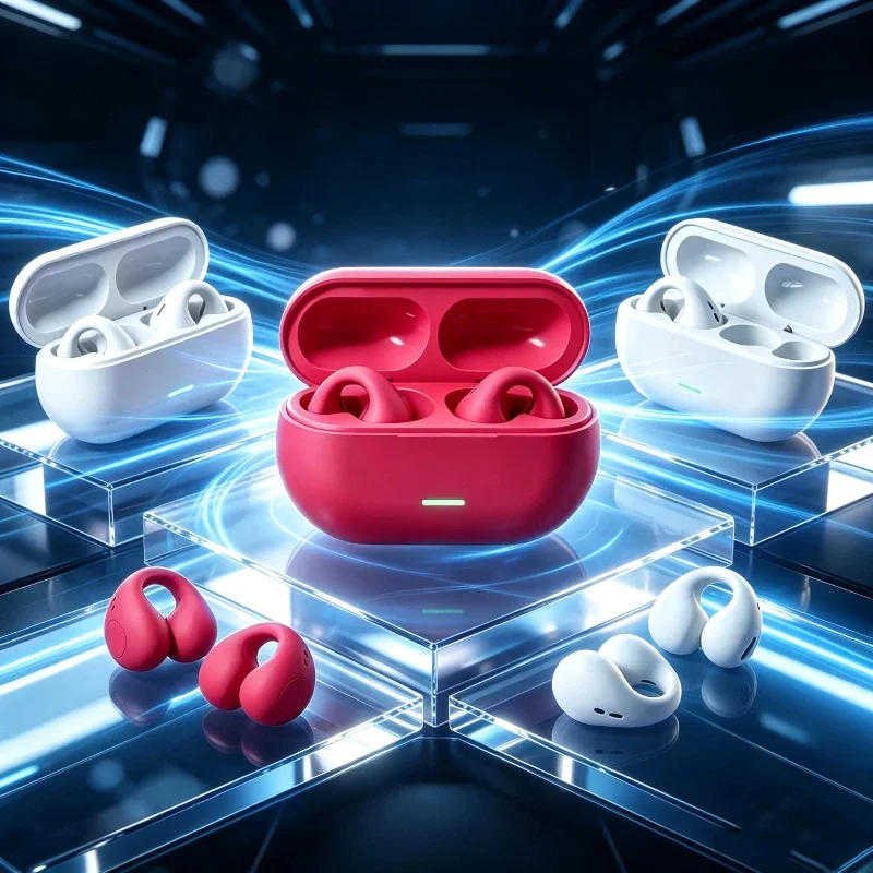 Audio Music Apple - T75 Bluetooth Headset 5.3 Wireless Air