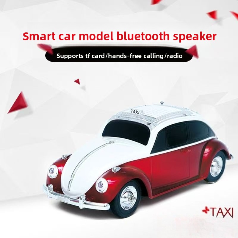 Audio Music Spotify - Beetle Car Model Bluetooth Speaker Home