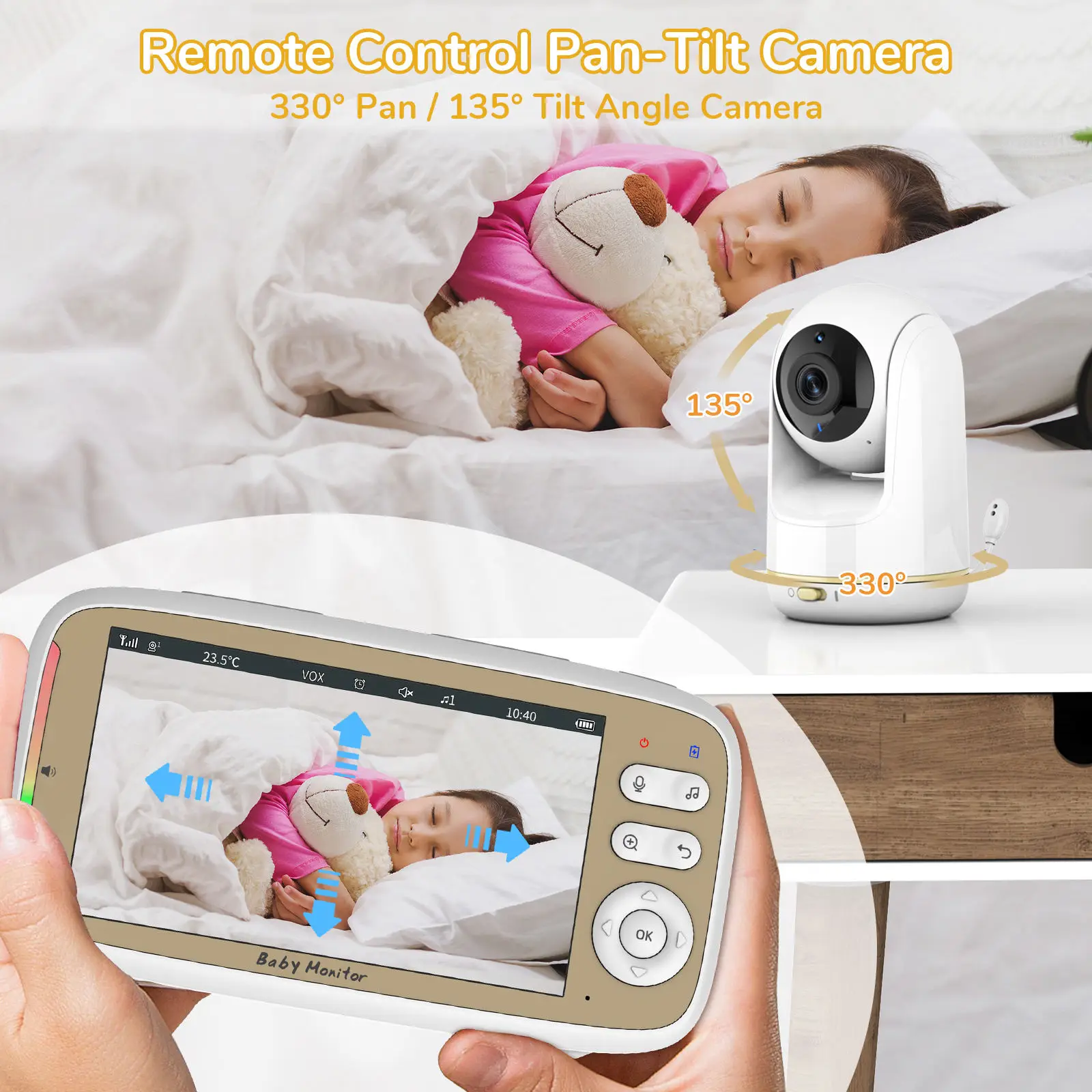 VB803 PRO Baby Monitor with 2p - Audio X Music ulasan dan harga