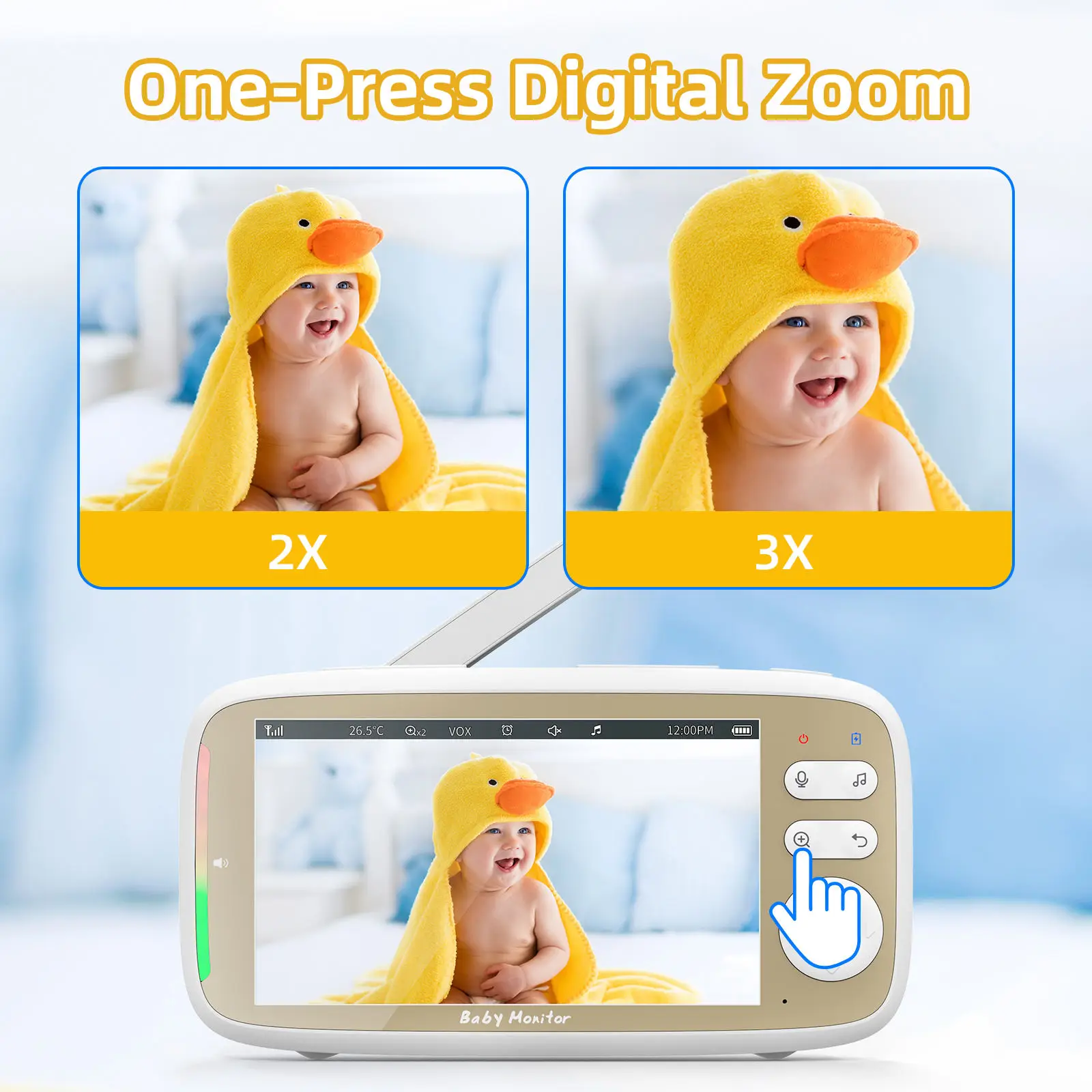 VB803 PRO Baby Monitor with 2p - Audio X Music ulasan dan harga