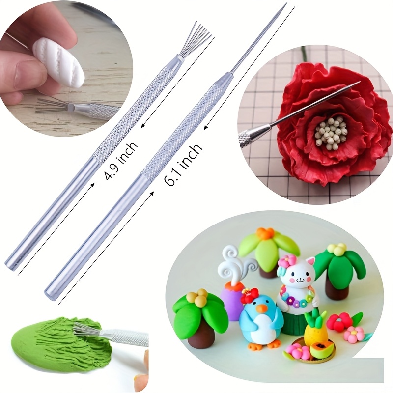 8Pcs Aluminum Rod Ceramic Tool - Ocarina Ceramic ulasan dan harga