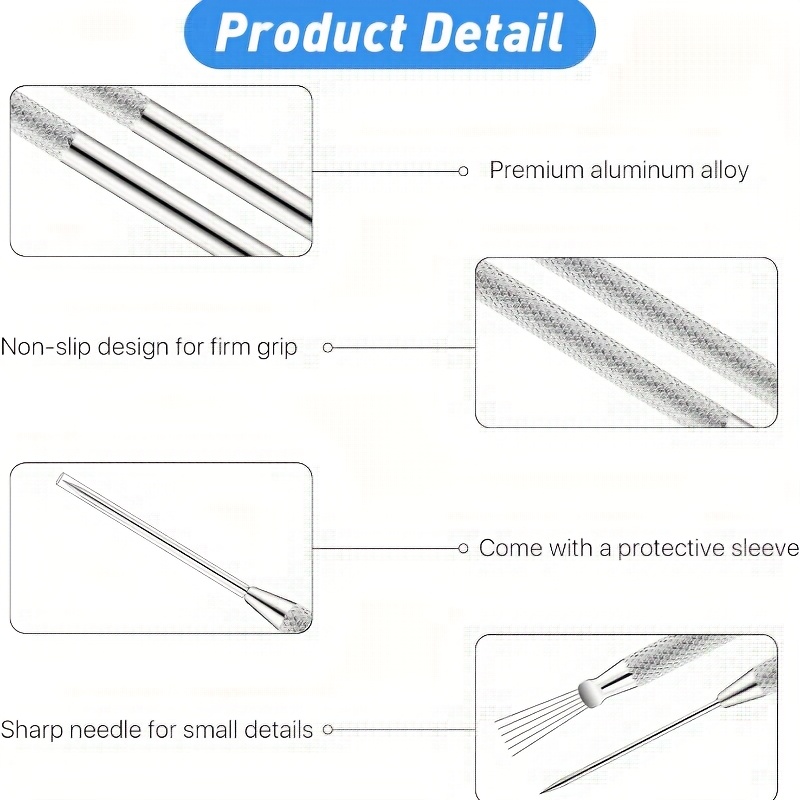 8Pcs Aluminum Rod Ceramic Tool - Ocarina Ceramic ulasan dan harga