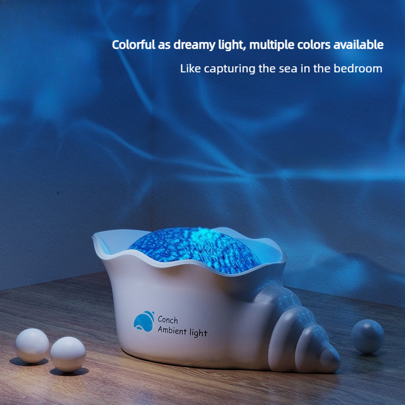 Conch Shape Sea Wave Projectio - Audio Music Wave ulasan dan harga