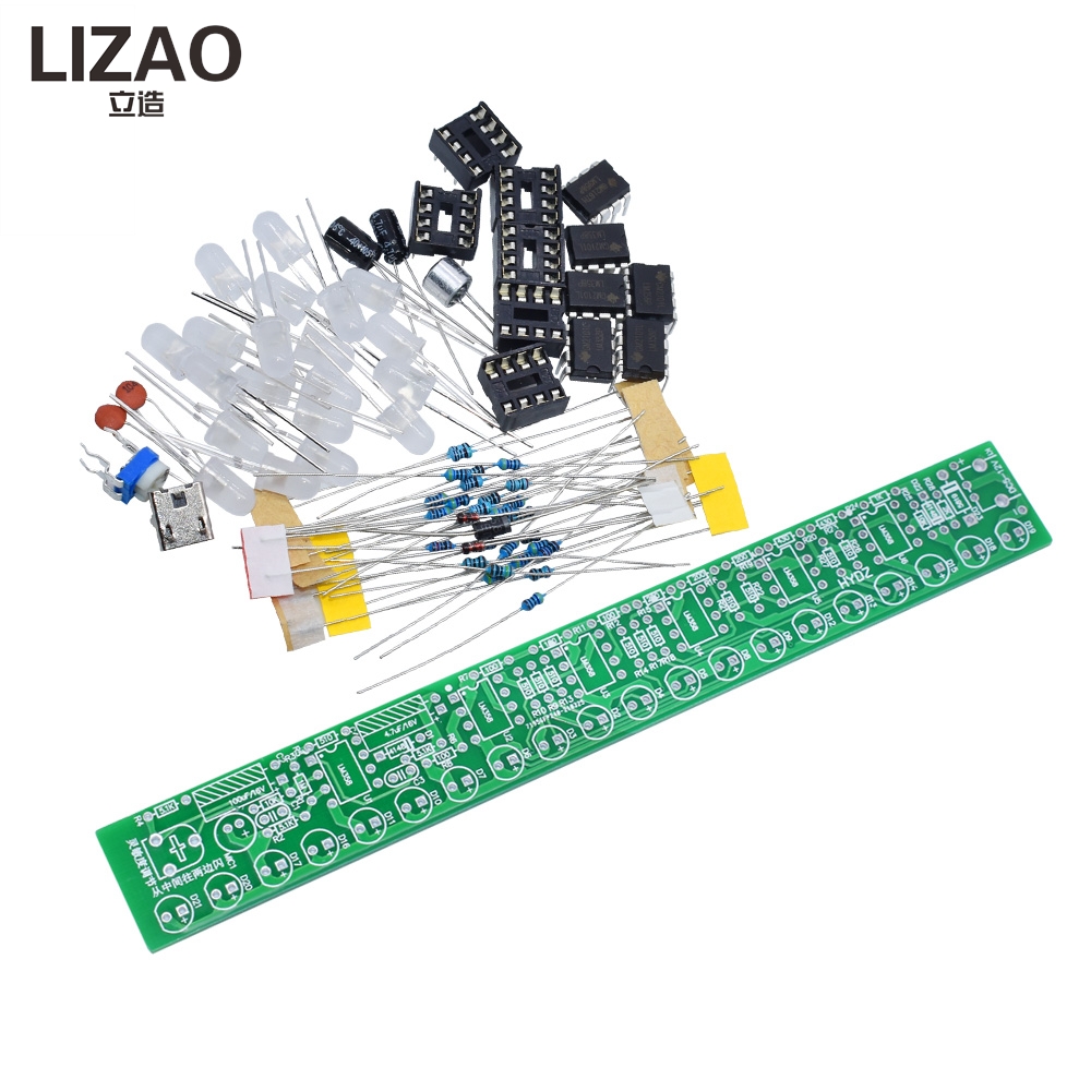 USB Audio Spectrum Lamp DIY Ki - Audio Music Visualizer ulasan dan harga