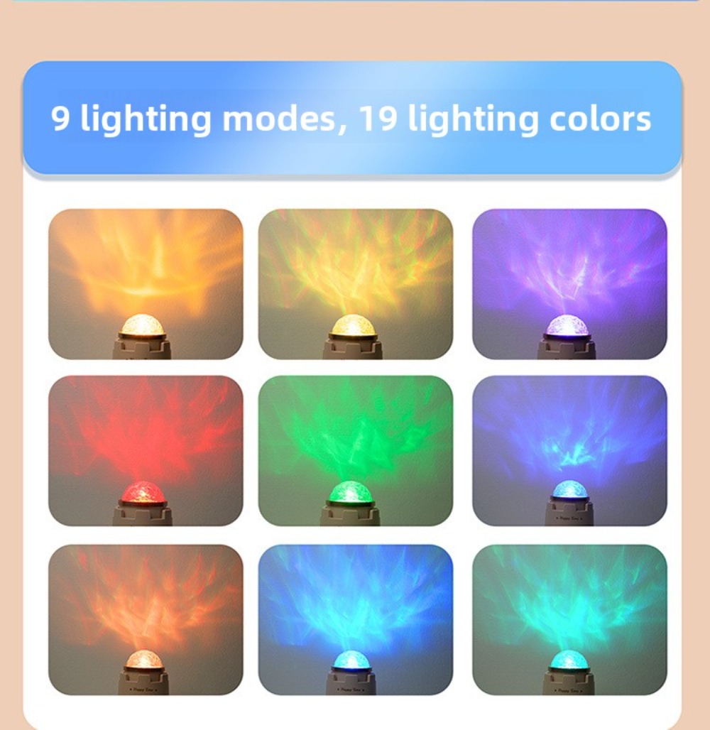 Castle Water Wave Projector Ni - Audio Music Wave ulasan dan harga