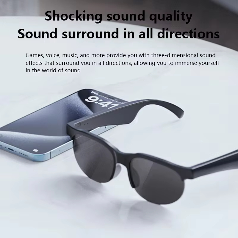 Lenovo 2400MP 8K Smart Glasses - Audio Music Recording ulasan dan harga