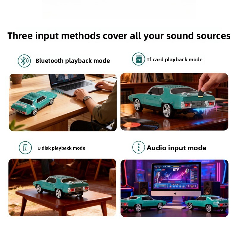 Bluetooth Speaker Plymouth Car - Audio Music Spotify ulasan dan harga