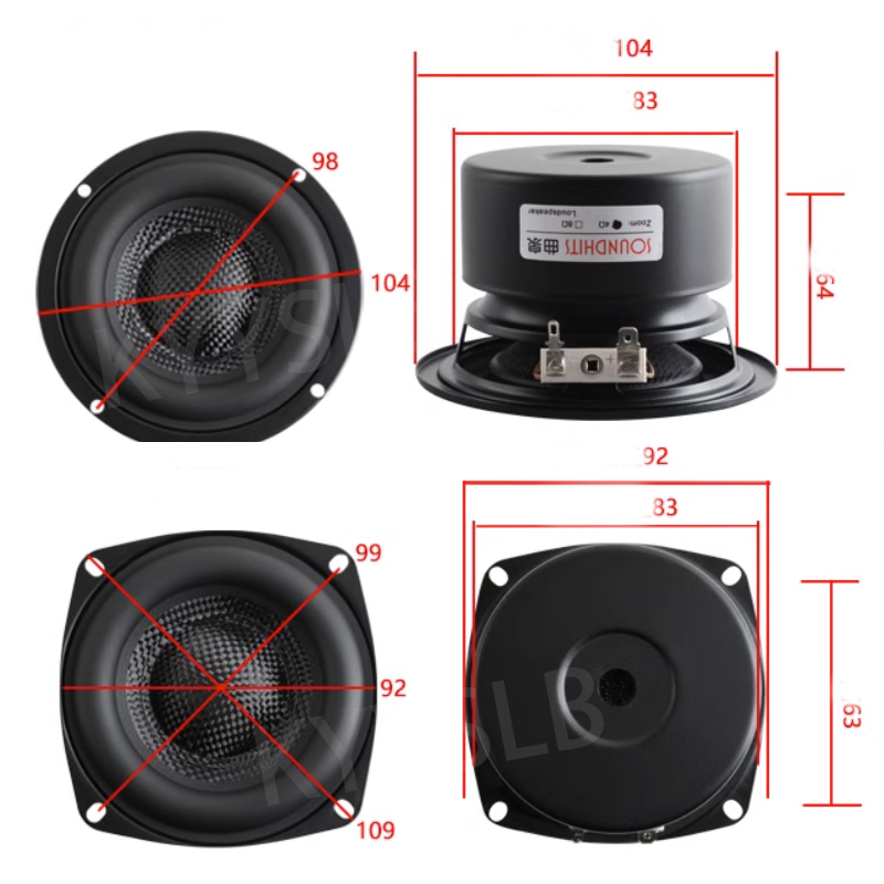 KYYSLB 35~80W 3.5 Inch Speaker - Audio Music Apple ulasan dan harga