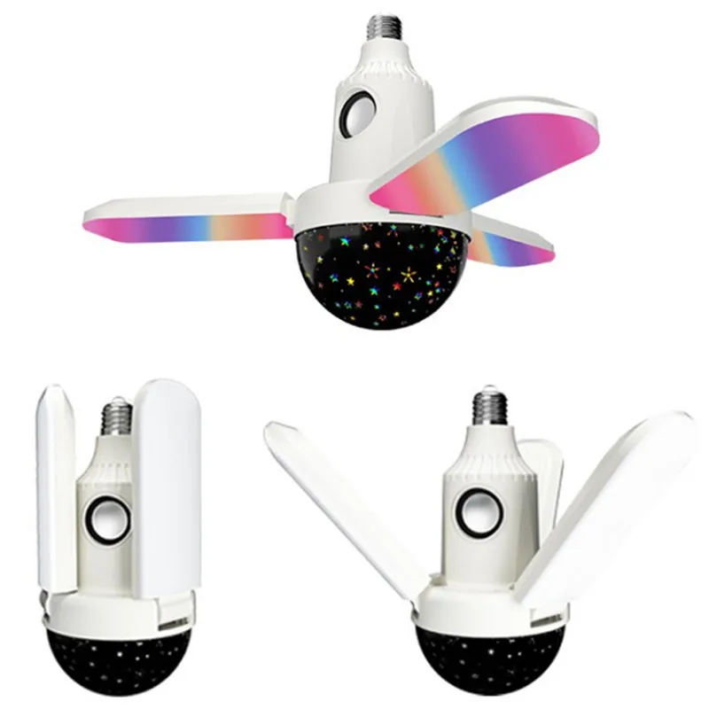 E27 Starry Sky Colorful Lights - Audio Music Spotify ulasan dan harga