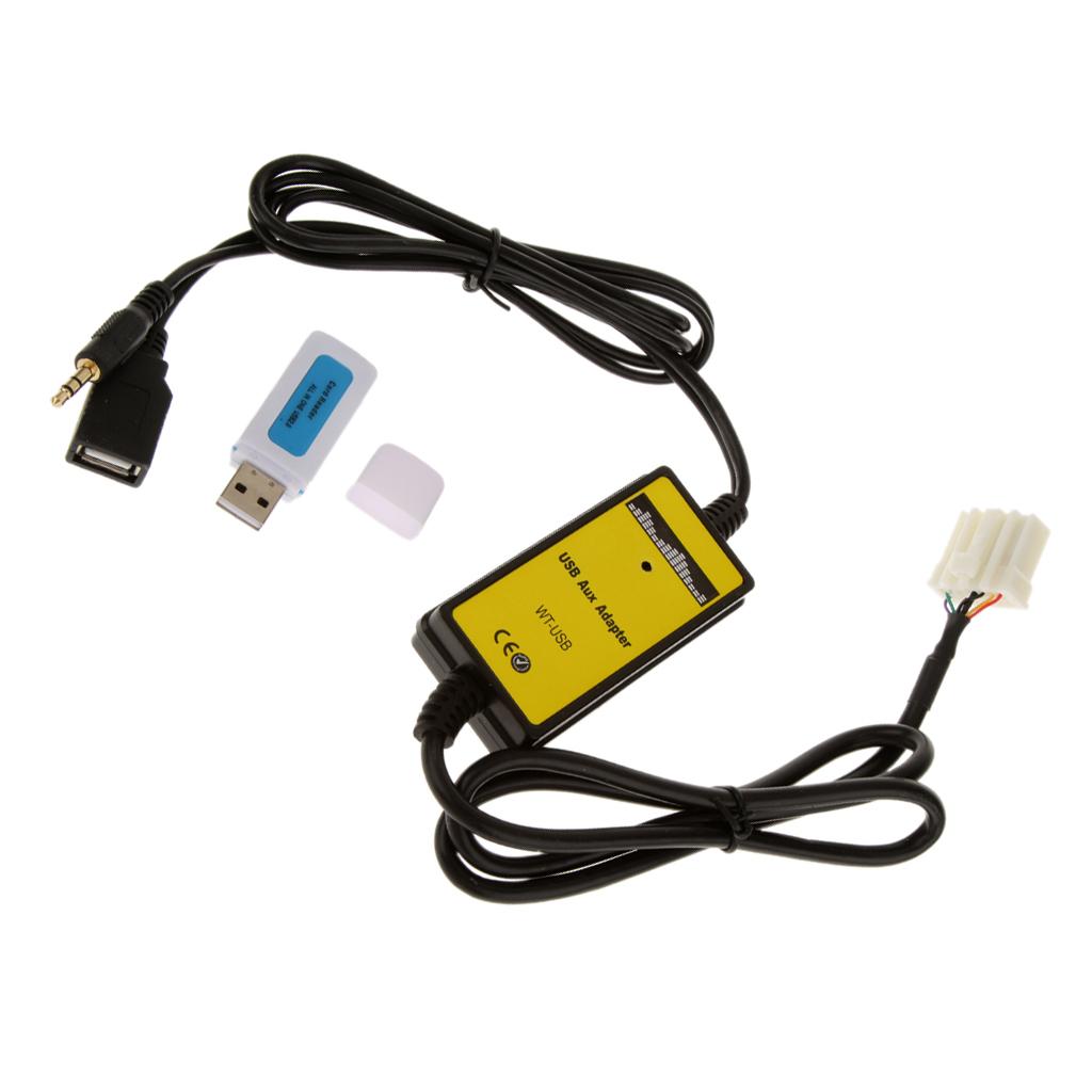 Car Aux Adapter CD Changer Inp - Audio Music Changer ulasan dan harga