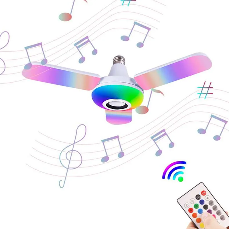 Bluetooth Music Light E27 Inte - Audio Music Spotify ulasan dan harga