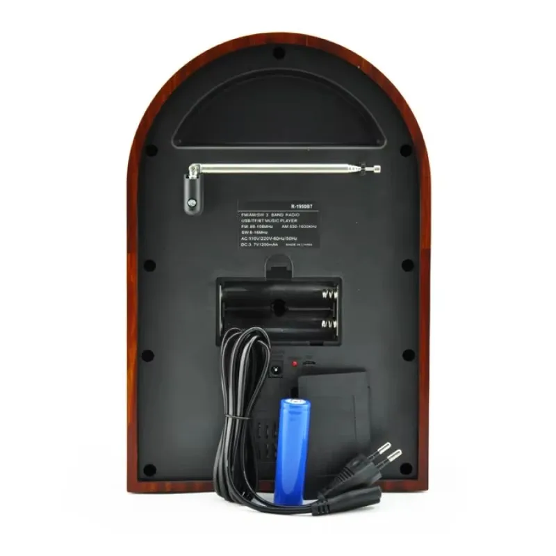 R-1950BT Retro Portable Rechar - Audio Music Apple ulasan dan harga