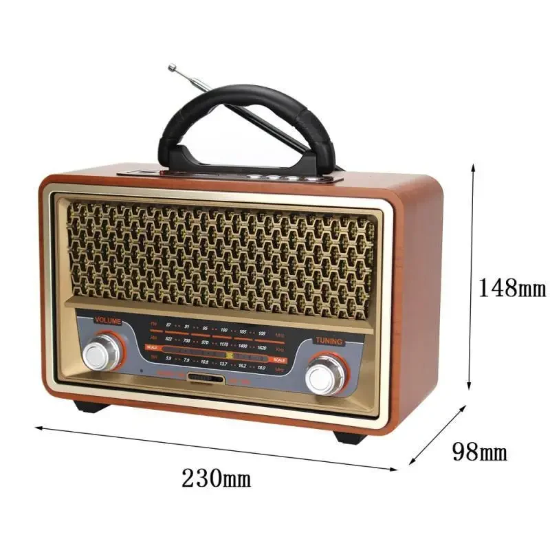 Retro High-Quality Wooden Port - Audio X Music ulasan dan harga