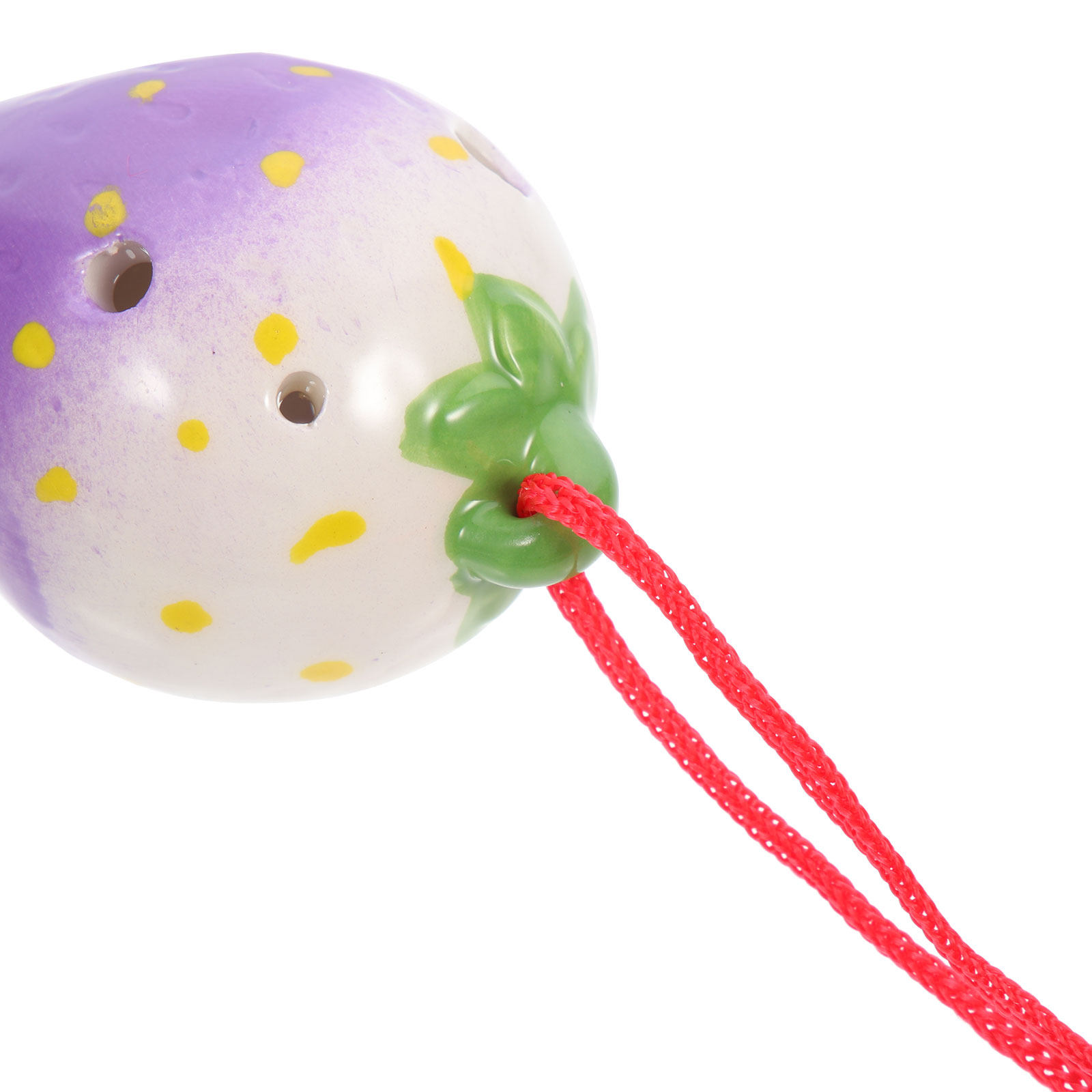 6 Hole Strawberry Ceramic Ocar - Ocarina Ceramic ulasan dan harga