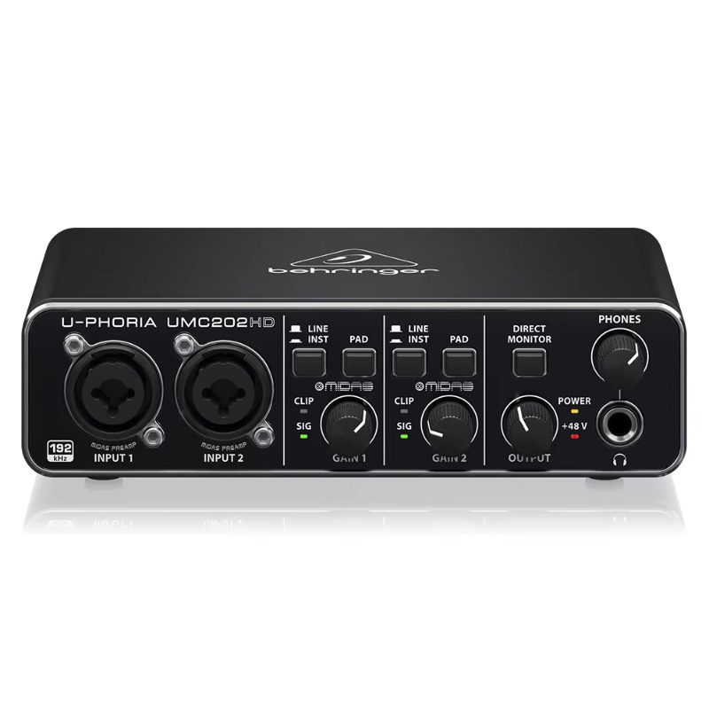 Behringer U-Phoria Studio Pro  - Audio Music Recording ulasan dan harga