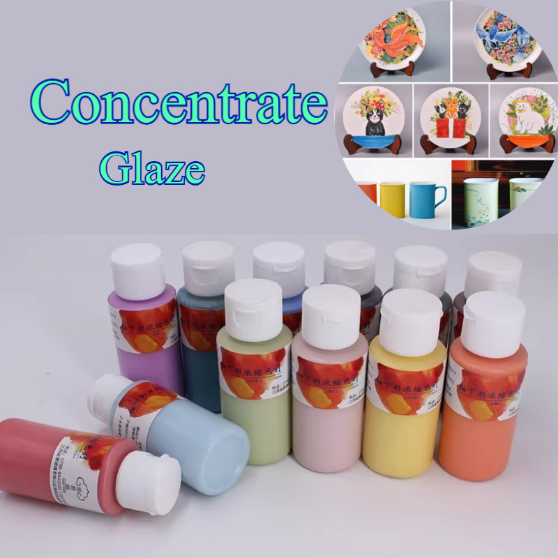 60ml 12-color Ceramic Undergla - Ocarina Ceramic ulasan dan harga