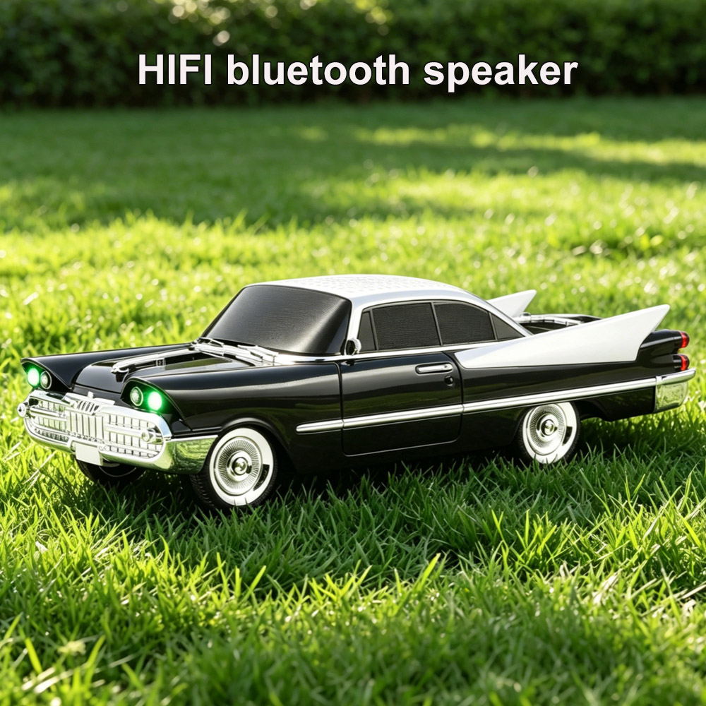 Retro Classic Car Model Blueto - Audio Music Spotify ulasan dan harga