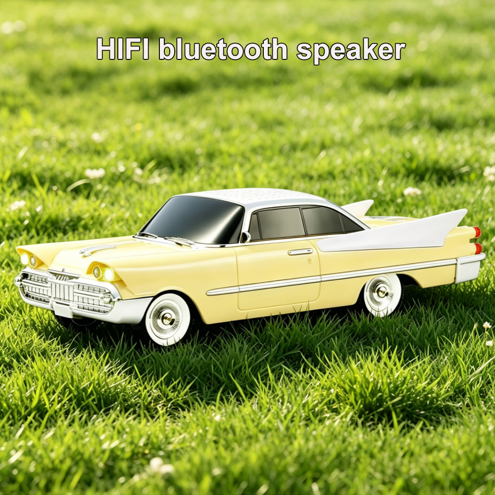 Retro Classic Car Model Blueto - Audio Music Spotify ulasan dan harga