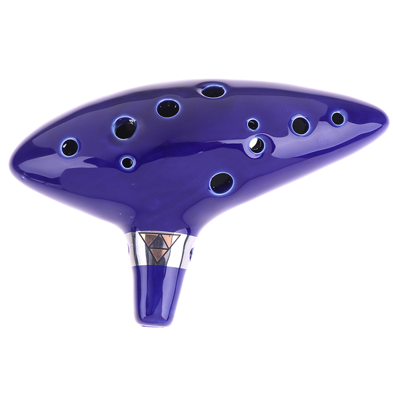 Blue Musical Instrument Ocarin - Ocarina Ceramic ulasan dan harga