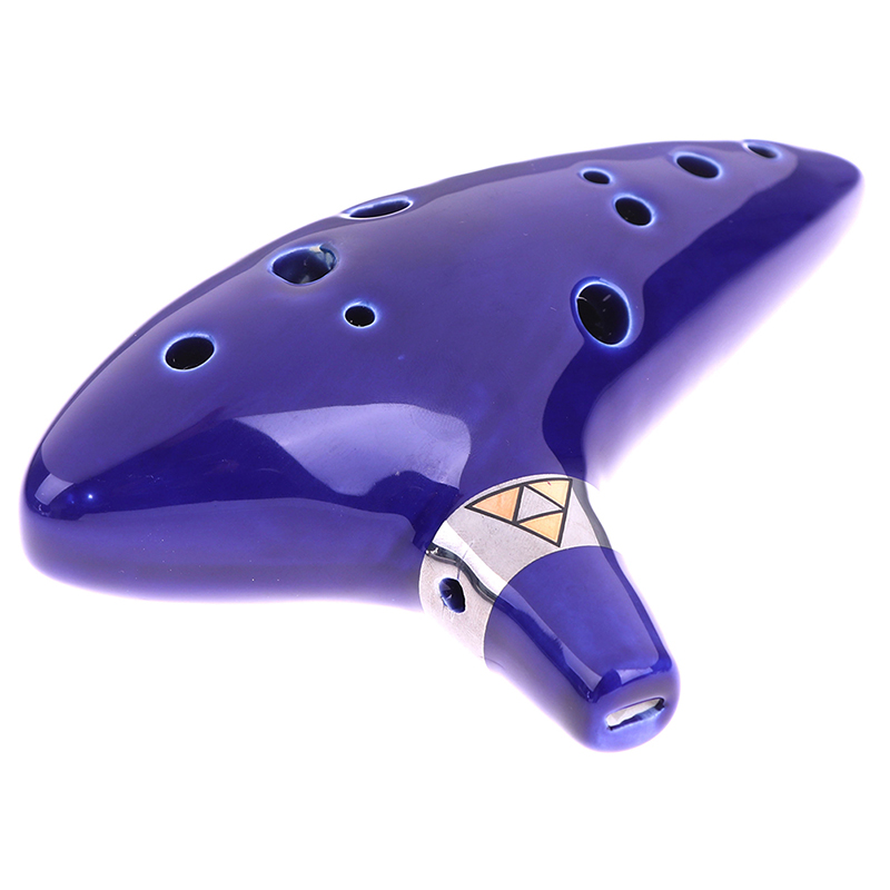 Blue Musical Instrument Ocarin - Ocarina Ceramic ulasan dan harga
