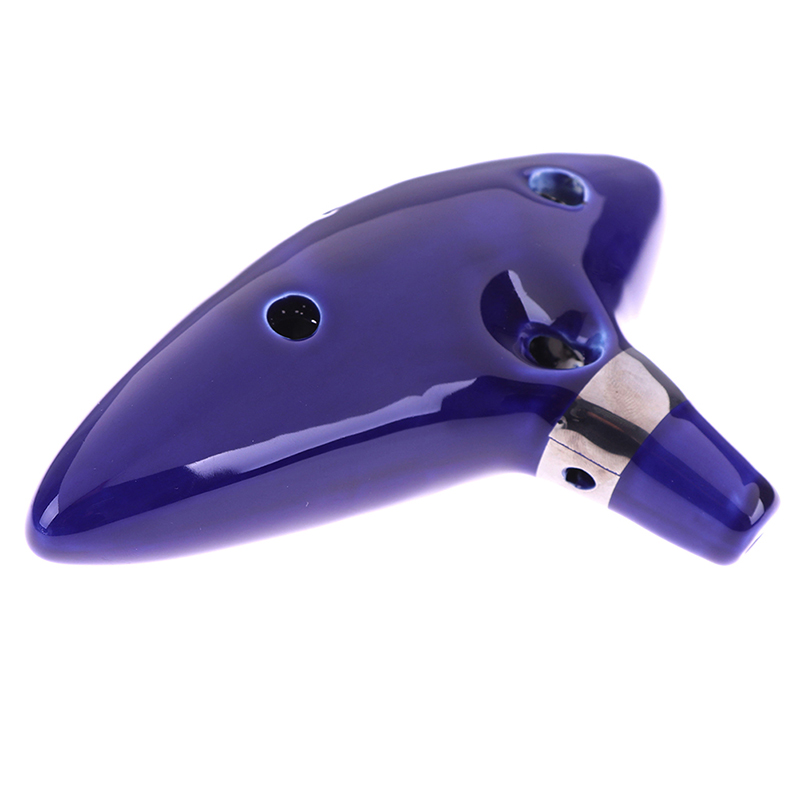 Blue Musical Instrument Ocarin - Ocarina Ceramic ulasan dan harga