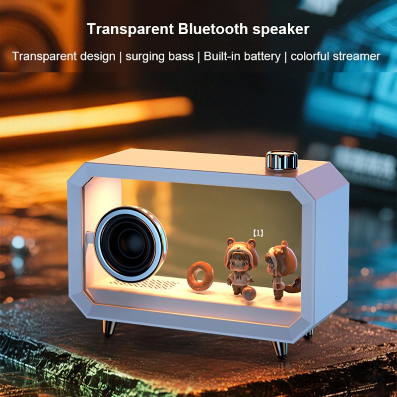 DIY Transparent Bluetooth Spea - Audio Music Spotify ulasan dan harga