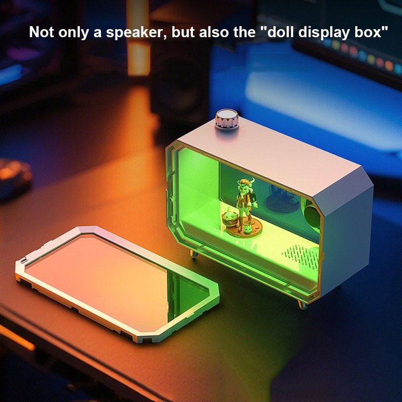 DIY Transparent Bluetooth Spea - Audio Music Spotify ulasan dan harga