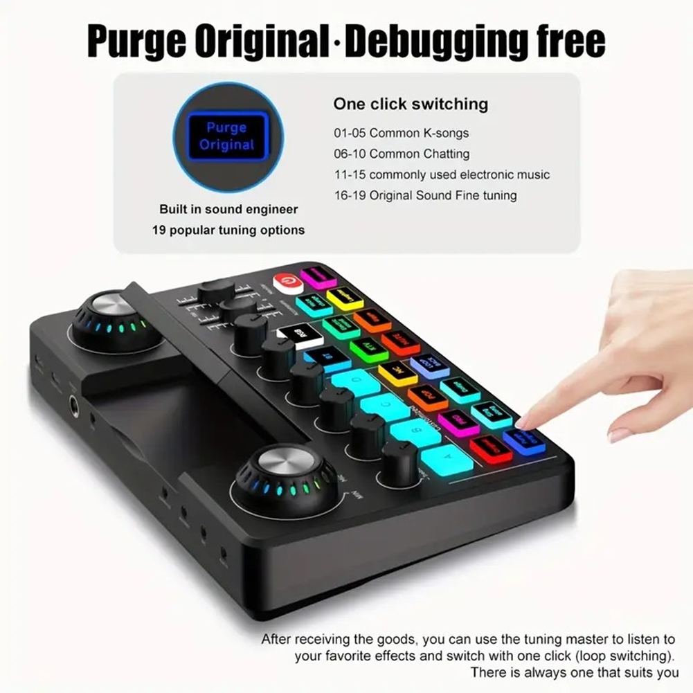 ABYA Audio Mixer, Live Sound C - Audio Music Changer ulasan dan harga