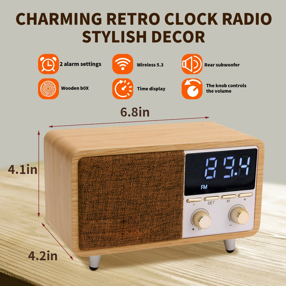 RD-X9 Multi Functional FM Radi - Audio Music Spotify ulasan dan harga