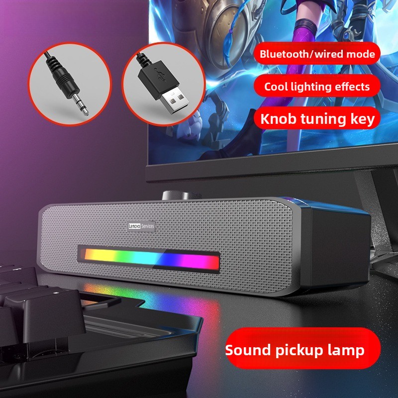 Wired USB Speaker Bluetooth 5. - Audio Music Spotify ulasan dan harga