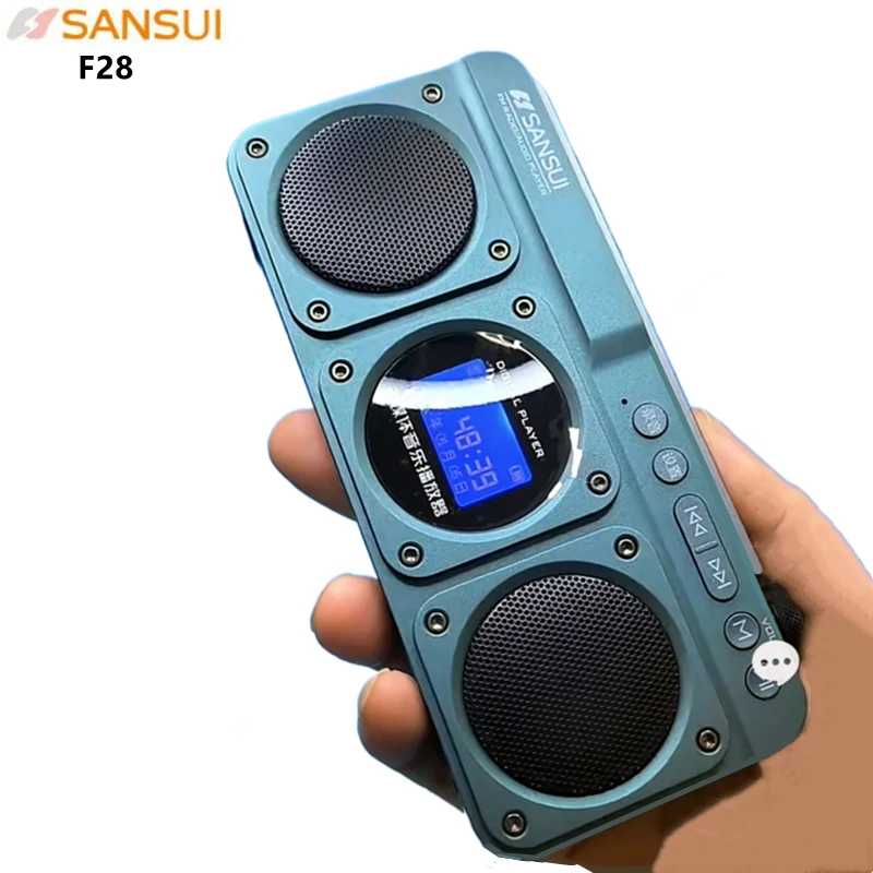 Portable F28 FM Radio Hi-fi So - Audio Music Apple ulasan dan harga