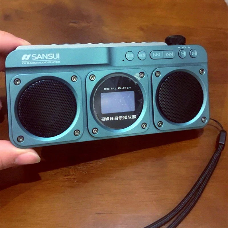 Portable F28 FM Radio Hi-fi So - Audio Music Apple ulasan dan harga