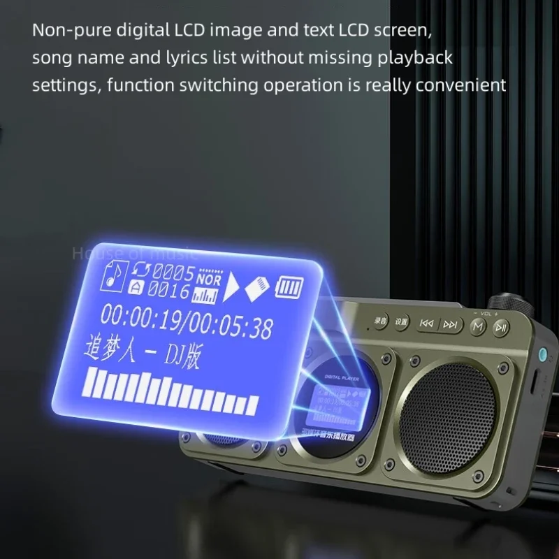 Portable F28 FM Radio Hi-fi So - Audio Music Apple ulasan dan harga