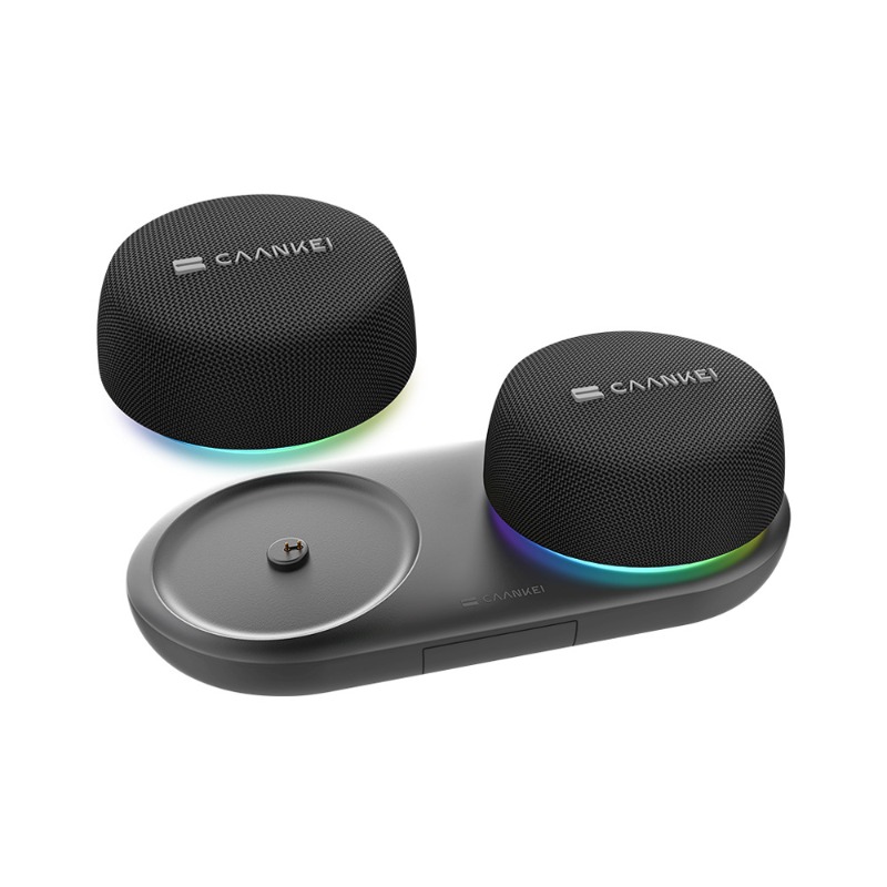 Magnetic Bluetooth Speaker wit - Audio Music Spotify ulasan dan harga