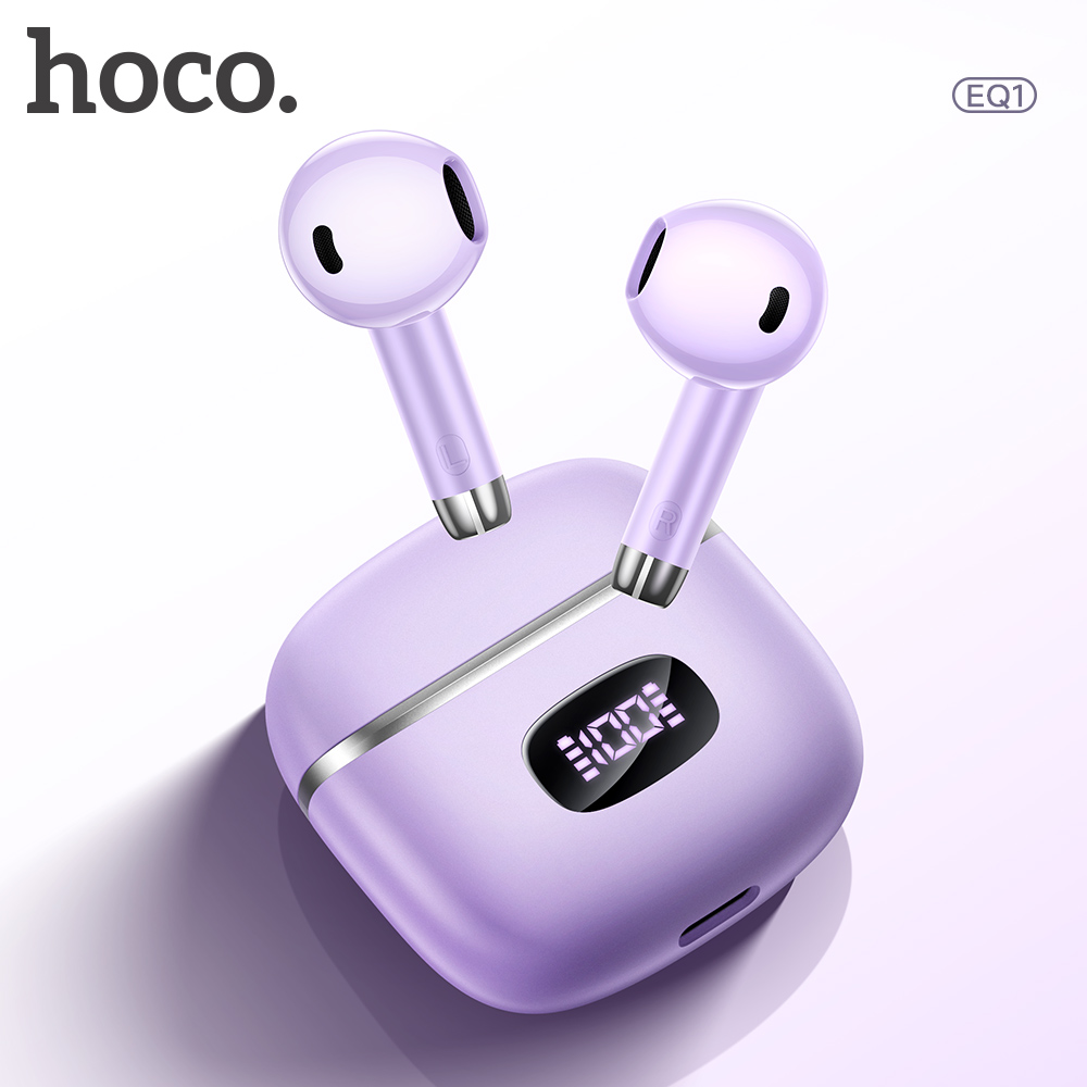 HOCO EQ1 Bluetooth 5.3 Earphon - Audio Music Apple ulasan dan harga