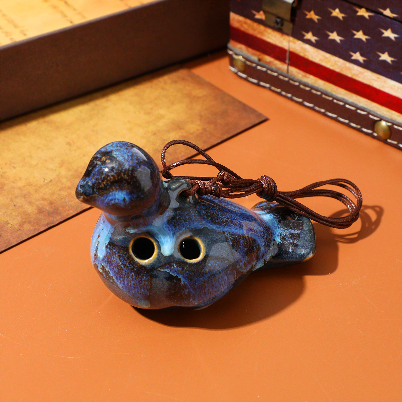 6-Hole Small Bird Ceramic Ocar - Ocarina Ceramic ulasan dan harga