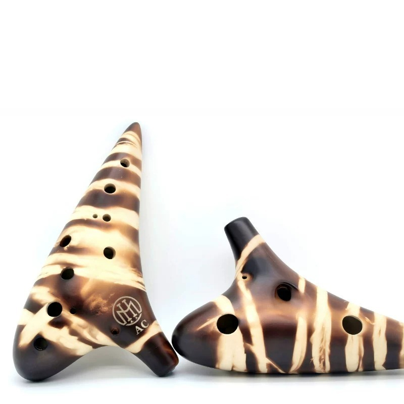 12 Hole Alto C Tone Ocarina Po - Ocarina Ceramic ulasan dan harga