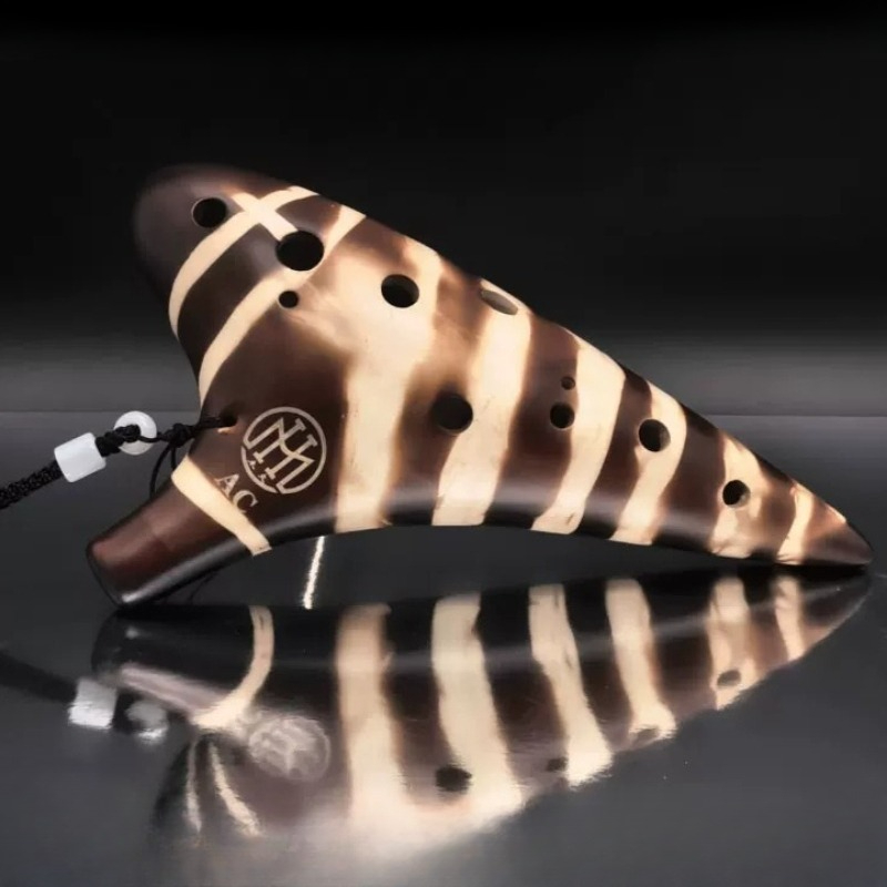 12 Hole Alto C Tone Ocarina Po - Ocarina Ceramic ulasan dan harga