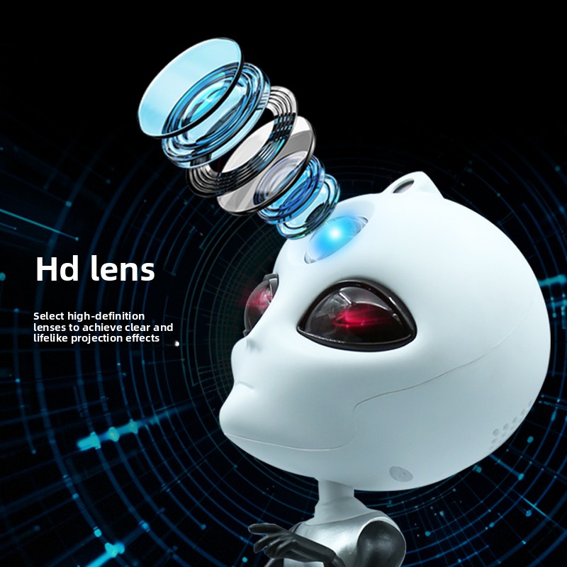 Alien Galaxy Star Projector wi - Audio Music Spotify ulasan dan harga