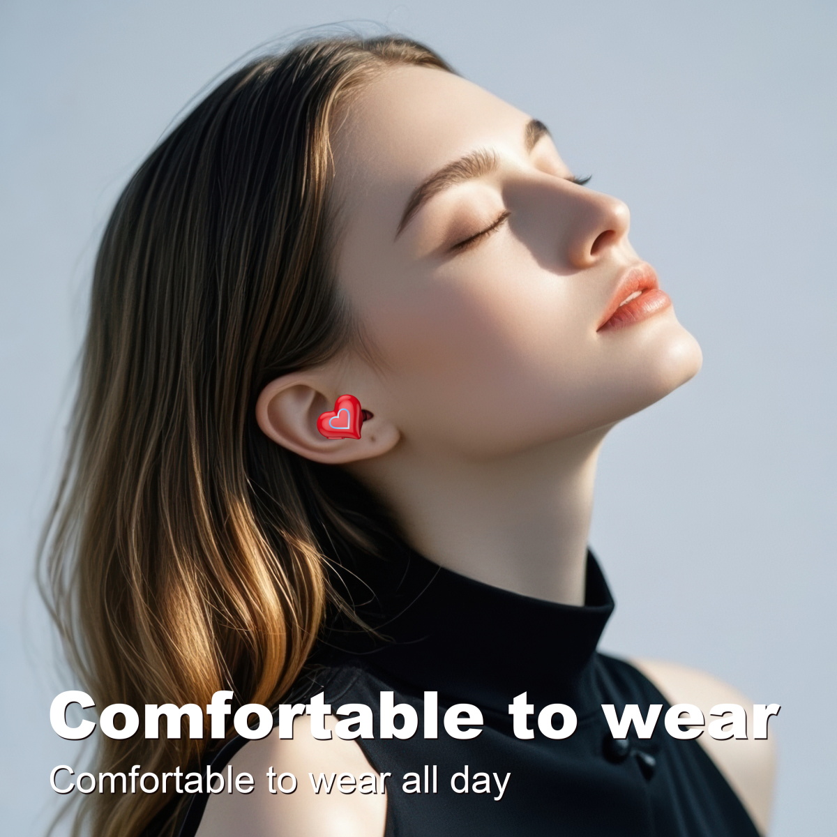 New Heart Shaped Wireless Blue - Audio Music Apple ulasan dan harga